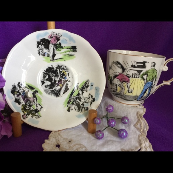 Father’s Day ! Just in Time! Royal Albert “For a good Sport” - Picture 2 of 5